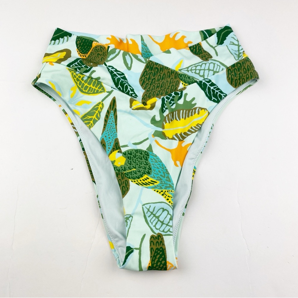 Aerie Multicolor High-Waisted Bikini Bottom